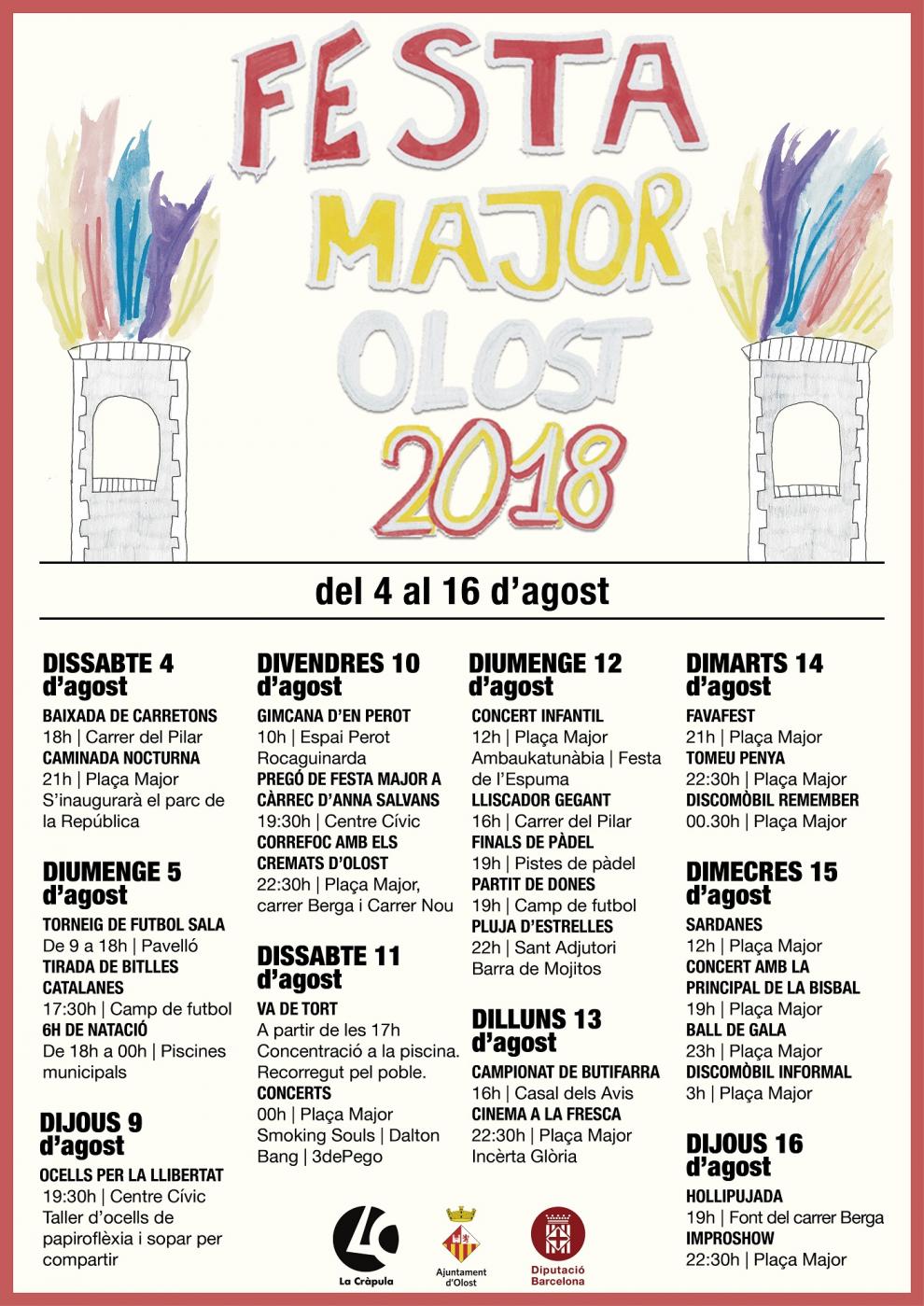 Festa Major d'Olost 2018